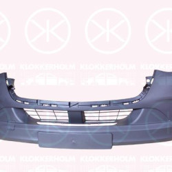 Bumper, Front, black, 91088593009K83 (MERCEDES)