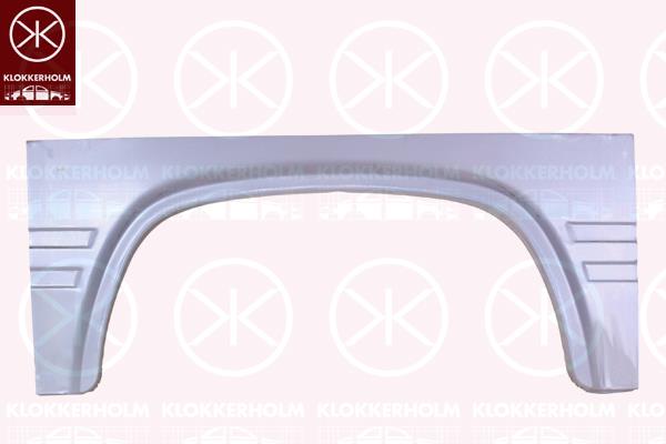 Quarter Panel, Wheel Arch Border, Repair Panel, Left Rear, Right Rear, Outer section, Length [cm]: 87, 