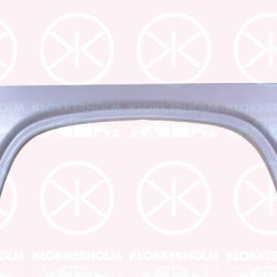 Quarter Panel, Wheel Arch Border, Repair Panel, Left Rear, Right Rear, Outer section, Length [cm]: 87, 