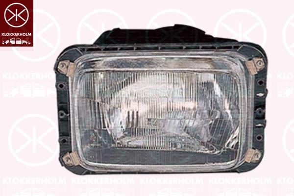 Headlight, H4, for vehicles with headlight levelling, Right, Bosch, 001 820 3661 (MERCEDES), 001 820 4161 (MERCEDES), A 001 820 3661 (MERCEDES), A 001 820 4161 (MERCEDES), A001 820 3661 (MERCEDES), A001 820 4161 (MERCEDES)