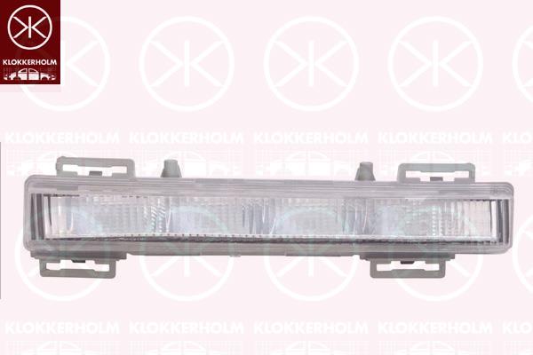 Dienos šviesos žibintas, LED (dešinė), 0999065800 (MERCEDES), 2049065501 (MERCEDES), A0999065800 (MERCEDES), A2049065501 (MERCEDES)