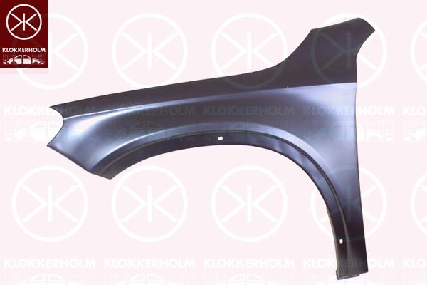 Wing, Aluminium, Left Front, 156 880 01 18 (MERCEDES)