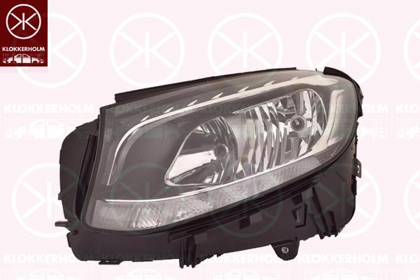 Priekinis žibintas, H7, LED, su varikliuku (dešinė), 2538200261 (MERCEDES), A2538200261 (MERCEDES)