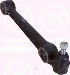 Control/Trailing Arm, wheel suspension, Front Axle Left, with bush, with ball joint, Front Section, Lower Section, Control Arm, MB912509 (MITSUBIS), MB912510 (MITSUBIS), MR162579 (MITSUBIS), MR296295 (MITSUBIS), MR325576 (MITSUBIS), MR972470 (MITSUBIS)