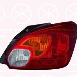 Tail Light Assembly, Right, with bulb holder, P21/5W, P21W, 8330 A780 (MITSUBIS), 8330A780 (MITSUBIS)