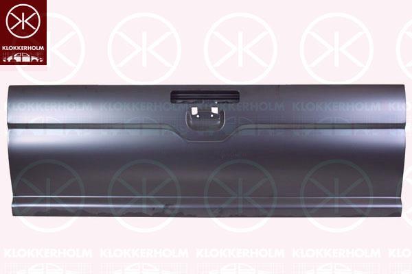 Boot-/Cargo Area Hatch, for vehicles with 3rd stop light, Full Body Section, MR125932 (MITSUBIS)