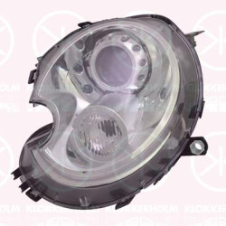 Headlight, Left, Illuminance [lx]: 27.5, Xenon, Indicator Colour: white, with motor for headlamp levelling, without control unit for Xenon, D1S (gas discharge tube), 63 12 2 754 783 (BMW), 63 12 7 269 983 (BMW)