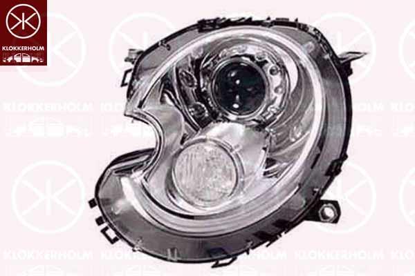 Headlight, Left, Xenon, Indicator Colour: white, with motor for headlamp levelling, without control unit for Xenon, D1S (gas discharge tube), AL, 63 12 2 754 783 (BMW), 63 12 7 269 983 (BMW)