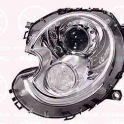 Headlight, Left, Xenon, Indicator Colour: white, with motor for headlamp levelling, without control unit for Xenon, D1S (gas discharge tube), AL, 63 12 2 754 783 (BMW), 63 12 7 269 983 (BMW)