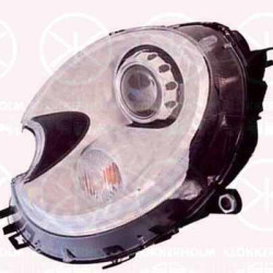 Headlight, Left, Bi-Xenon, Indicator Colour: white, with motor for headlamp levelling, without control unit for Xenon, D1S (gas discharge tube), AL, 63 12 7 292 049 (BMW), 7 292 049 (BMW)