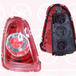 Tail Light Assembly, Left, Indicator Colour: white, with bulb holder, OLSA, 63 21 7 255 911 (BMW), 63217255911 (BMW)