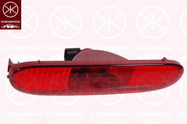 Rear Fog Light, with bulb holder, OLSA, 63 24 6 946 904 (BMW), 63246946904 (BMW)