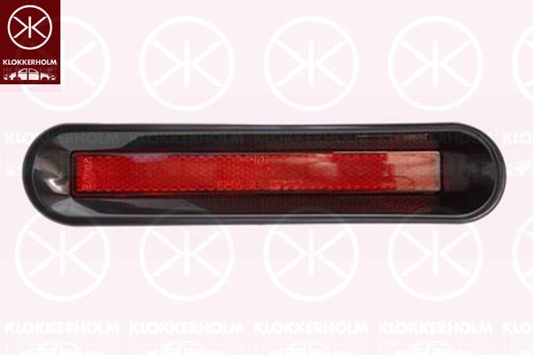 Reflector, with bulb holder, red, Left Rear, 63 21 0 142 518 (BMW)