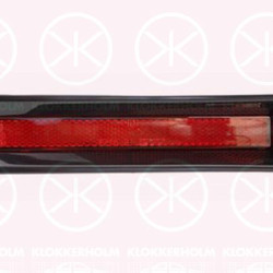 Reflector, with bulb holder, red, Left Rear, 63 21 0 142 518 (BMW)