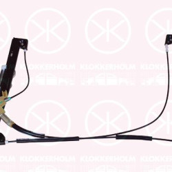 Window Regulator, OE-type, without electric motor, Electric, Left, 51 33 7 039 451 (BMW)