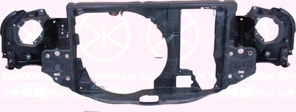 Radiator Support, Plastic, Full Body Section, 51 71 1 174 299 (BMW), 51647200799 (BMW)