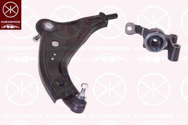 Control/Trailing Arm, wheel suspension, Front Axle Right, with ball joint, Control Arm, 31 12 6 772 302 (BMW)