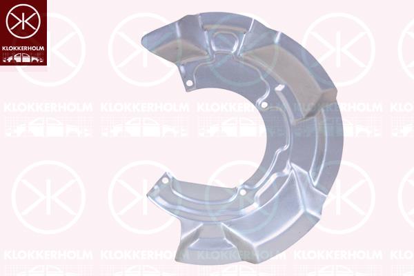 Splash Guard, brake disc, Front Axle Left, for brake disc diameter [mm]: 280, Zinc-coated, 34 11 6 772 549 (BMW)