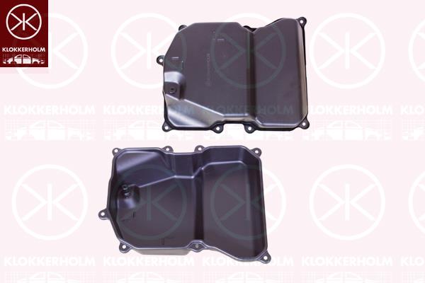 Oil Sump, automatic transmission, Transmission Code: GA6F21WA, 6-Speed Automatic Transmission, Steel, 24117551079 (BMW), 24117566354 (BMW), 7551079 (BMW), 7566354 (BMW)