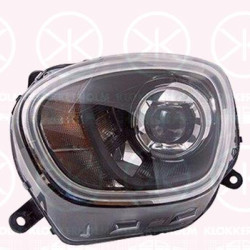 Headlight, Right, LED, PY21W, without LED control unit for indicators, without LED control unit for daytime running-/position ligh, AL, 63 11 7 441 314 (BMW), 63117441314 (BMW), 7441314 (BMW)