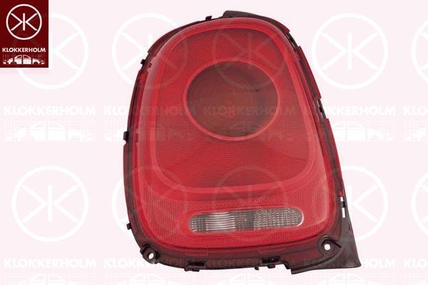 Tail Light Assembly, Right, without bulb holder, P21W, 63217297434 (BMW), 7297434 (BMW)