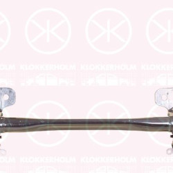 Axle Beam, with bush, Rear Axle, 13469739 (OPEL), 42564438 (OPEL), 94556256 (OPEL), 95168029 (OPEL), 95325748 (OPEL)