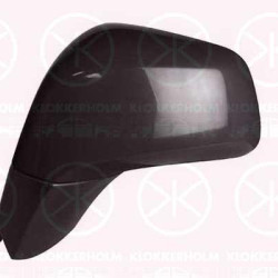 Exterior Mirror, Right, for electric mirror adjustment, Number of pins: 5, Complete Mirror, Partial primed, Heatable, Convex, 42464296 (OPEL), 42464296 (CHEVROLE)