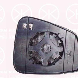 Mirror Glass, exterior mirror, Left, Heatable, Number of pins: 2, Aspherical, 42492871 (OPEL), 42492871 (CHEVROLE)