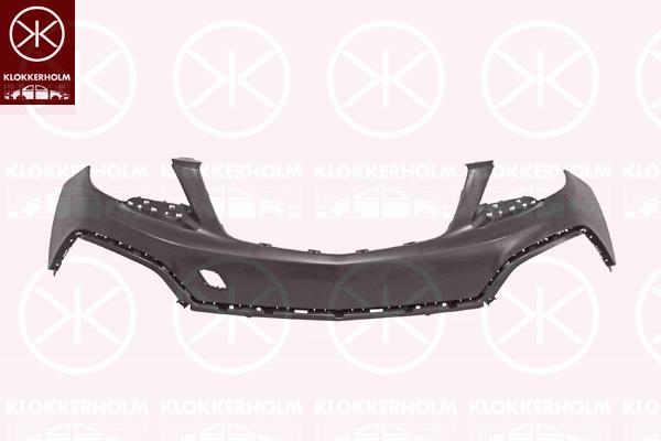 Bumper, w/primer, Front, Upper section, 14 01 062 (OPEL), 14 01 087 (OPEL), 14 01 111 (OPEL), 14 09 970 (OPEL), 95122388 (OPEL), 95127957 (OPEL), 95299246 (OPEL), 95350353 (OPEL)