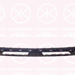 Bumper, Front, black, Lower, 42491784 (OPEL)