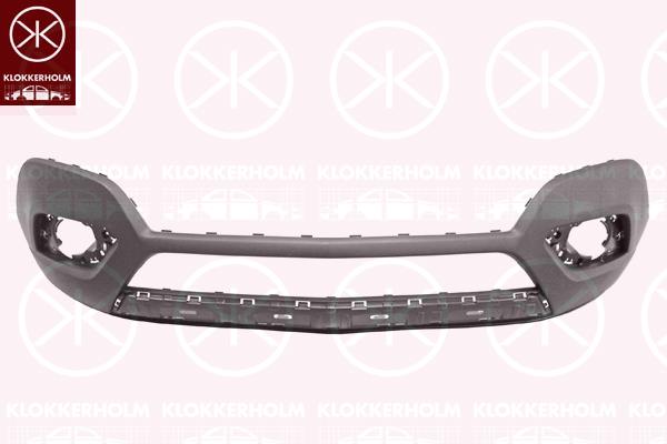 Bumper, Front, black, Lower, 14 00 981 (OPEL), 14 01 085 (OPEL), 95122393 (OPEL), 95299465 (OPEL)