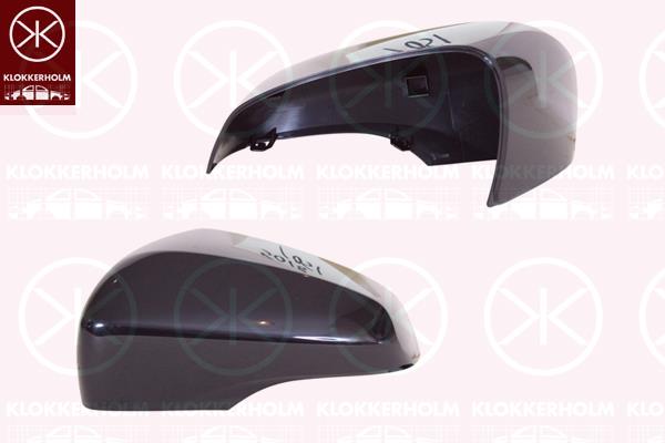 Housing, exterior mirror, Left, w/primer, 1428694 (OPEL), 95410519 (OPEL), 95410519 (CHEVROLE)