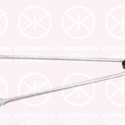 Wiper Linkage, Front, Set, for left-hand drive vehicles, 1274072 (OPEL), 22031055 (OPEL)