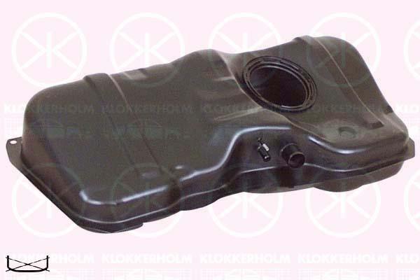 Fuel Tank, inj, 46L, with gaskets/seals, 802179 (OPEL), 802298 (OPEL), 90444504 (OPEL), 90444505 (OPEL)