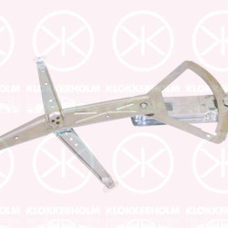 Window Regulator, 2-dr, Manual, Right, 01 40 228 (OPEL), 0140228 (OPEL), 90388866 (OPEL)