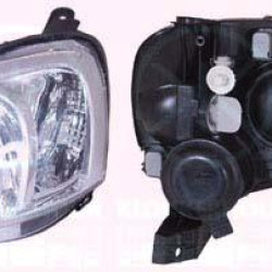 Headlight, Valeo-type, H7/H7, without motor for headlamp levelling, Left, Illuminance [lx]: 17.5, 12 16 142 (OPEL), 93173253 (OPEL)