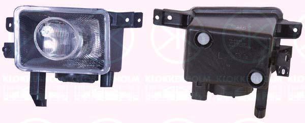 Front Fog Light, H3, Left Front, 09196909 (OPEL), 17 10 039 (OPEL)