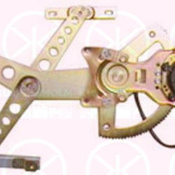 Window Regulator, 4-dr, with electric motor, with comfort function, Electric, Left Front, 09196410 (OPEL), 51 40 039 (OPEL), 51 40 089 (OPEL), 93186826 (OPEL)