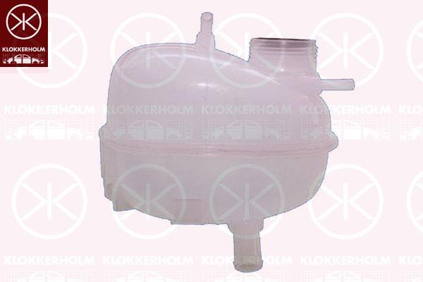 Expansion Tank, coolant, 13 04 233 (OPEL), 91 28 766 (OPEL)