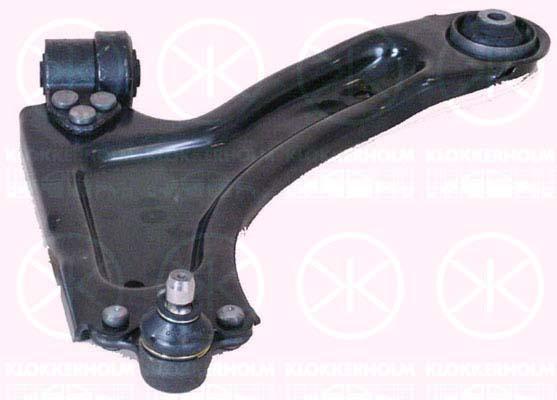 Control/Trailing Arm, wheel suspension, Front Axle Right, with bush, with ball joint, Control Arm, 03 52 063 (OPEL), 13140038 (OPEL)