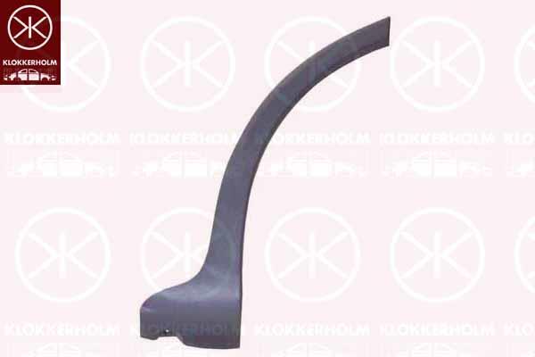 Flaring, wing, Left Rear, 01 72 901 (OPEL), 13113537 (OPEL)