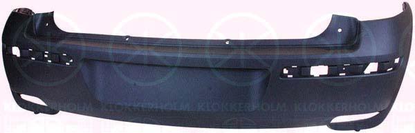 Bumper, w/primer, Rear, 14 04 172 (OPEL), 93177705 (OPEL)