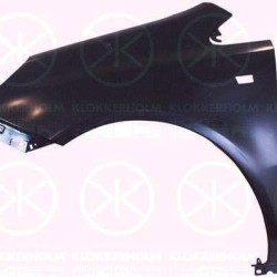 Wing, Left Front, with hole for direction indicator, 61 02 363 (OPEL), 93189645 (OPEL)