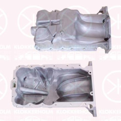 Oil Sump, Aluminium, 06 52 032 (OPEL), 55562729 (OPEL)