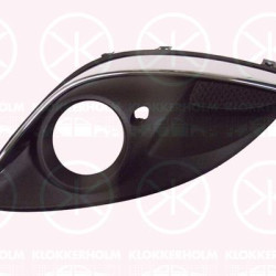 Ventilation Grilles, bumper, Left Front, with hole(s) for fog lights, not for trim level: OPC, 13344798 (OPEL), 14 00 873 (OPEL)