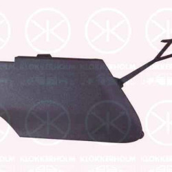 Flap, tow hook, Front, dark grey, 13285997 (OPEL), 14 05 100 (OPEL)