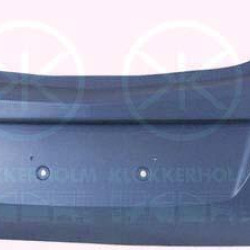 Bumper, w/primer, 3-drs, Rear, not for trim level: Sport, GSI, XSI, SRI, 13179893 (OPEL)