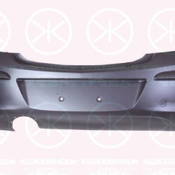 Bumper, w/primer, 5-drs, Rear, Trim Level: Sport, GSI, XSI, SRI, 13242158 (OPEL), 14 04 243 (OPEL)