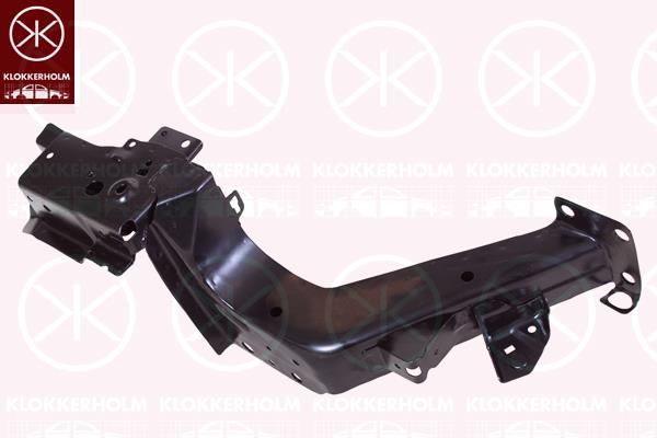 Headlight Base, Full Body Section, Left, 1101162 (OPEL), 13444794 (OPEL), 39029215 (OPEL)