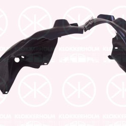 Liner, wheelhouse, Plastic, Left Front, 11 01 197 (OPEL), 13399703 (OPEL), 39009953 (OPEL), 39026893 (OPEL)